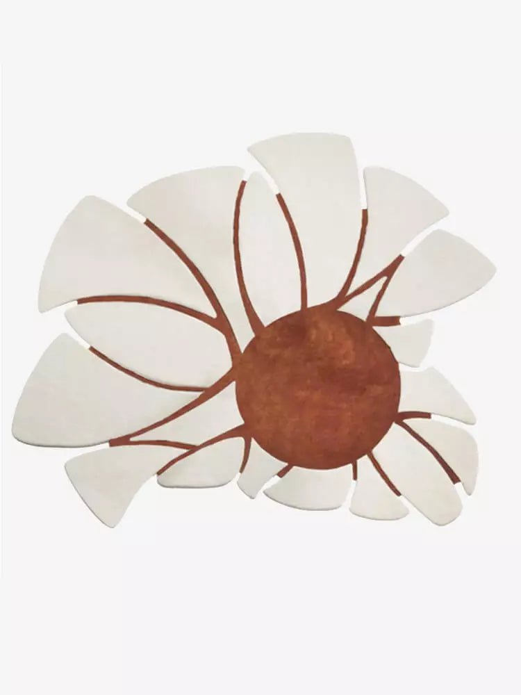 Floral Designer Abstract rug - Houseoon Image principale du produit