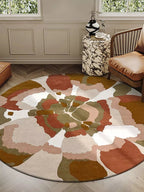 Flower High End Round Rug - Houseoon