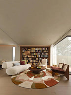 Flower High End Round Rug - Houseoon