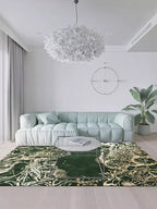 Forest Green Area Rug - Houseoon