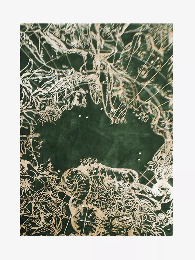 Forest Green Area Rug - Houseoon Image principale du produit