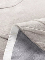 Gemma Waves Abstract Round Rug - Houseoon