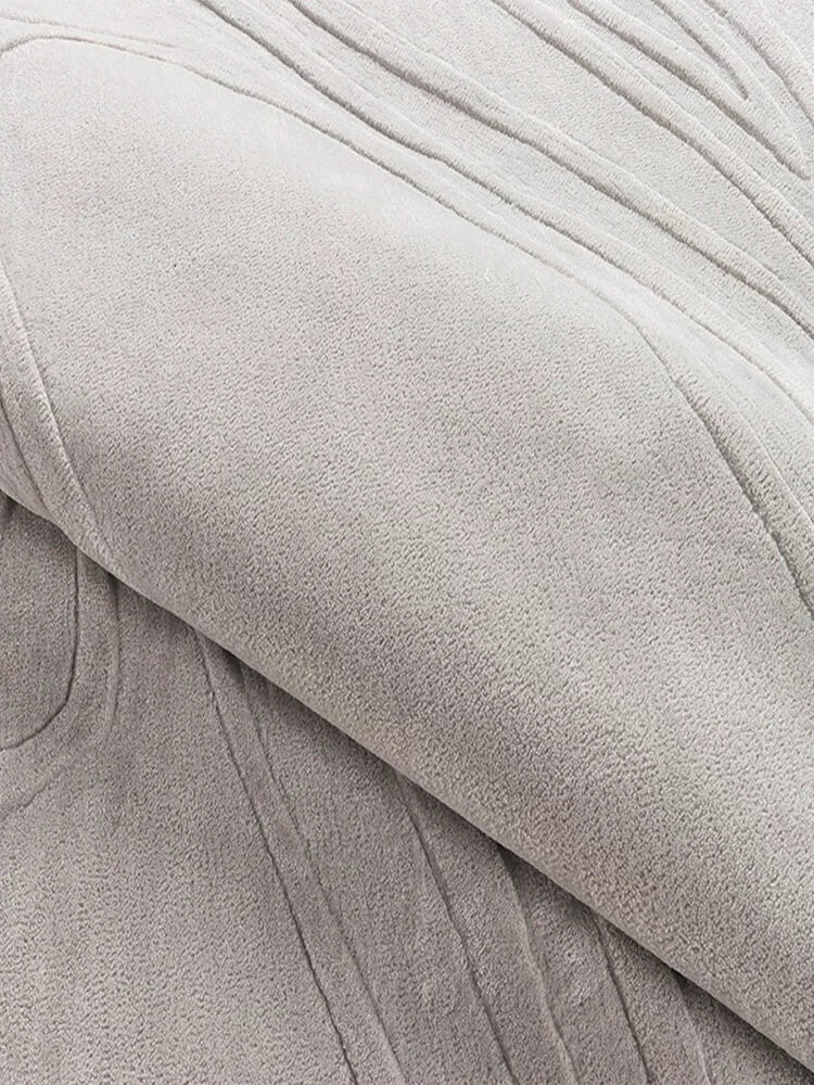 Gemma Waves Abstract Round Rug Secondary image