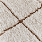 Geometric area shag rug - Houseoon