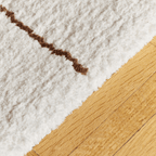 Geometric area shag rug - Houseoon