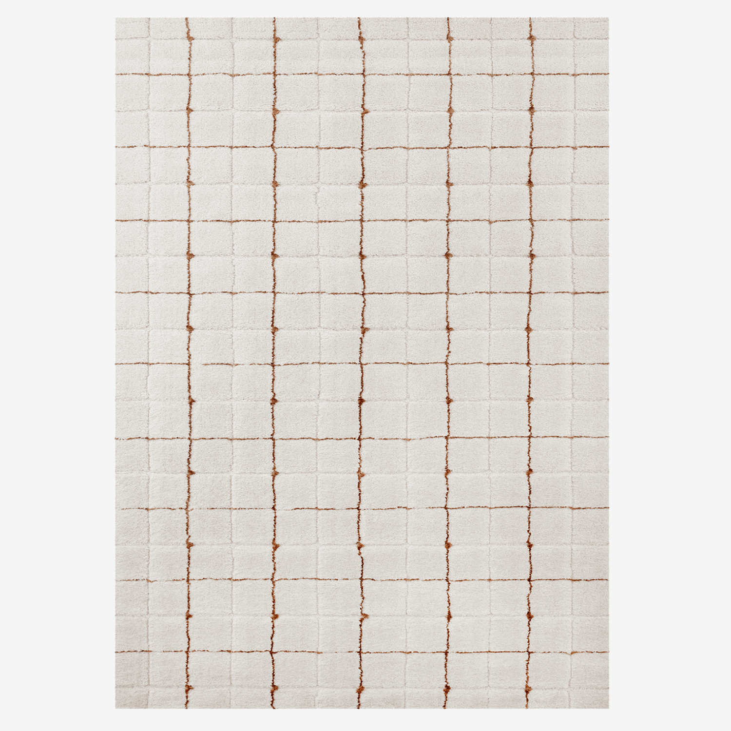 Geometric area shag rug - Houseoon