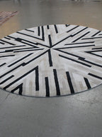 Naira Striped Border Rug