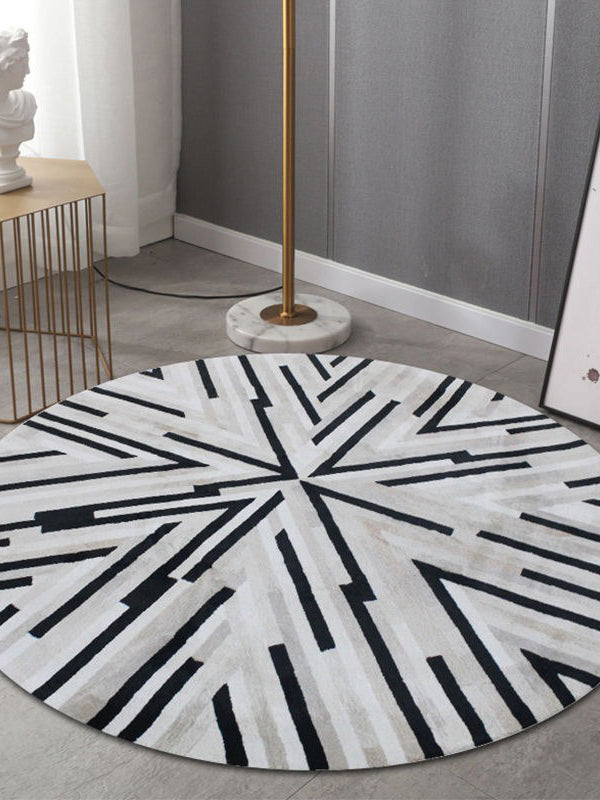 Naira Striped Border Rug