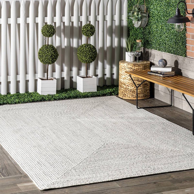 Hand-Braided Indoor/Outdoor Area Rug - Houseoon