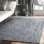 Hand-Braided Indoor/Outdoor Area Rug - Houseoon