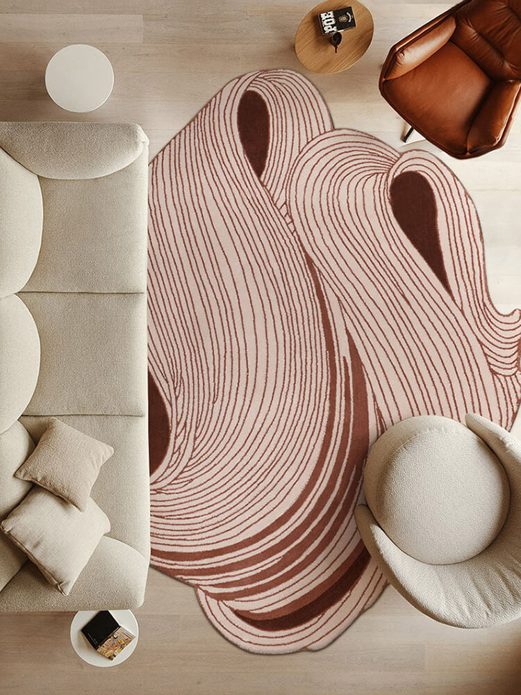 Nikodom Shape Abstract Design Rugs