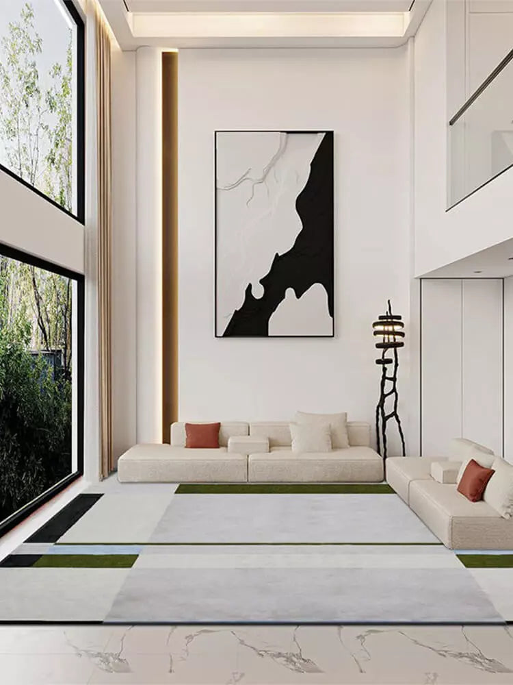 Cleose modern geometric rug