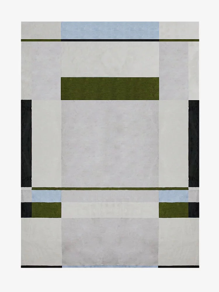 Cleose modern geometric rug Main image