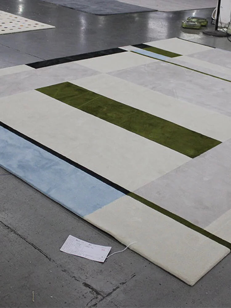 Cleose modern geometric rug