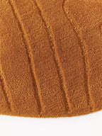 Awave Round Neutral Rug