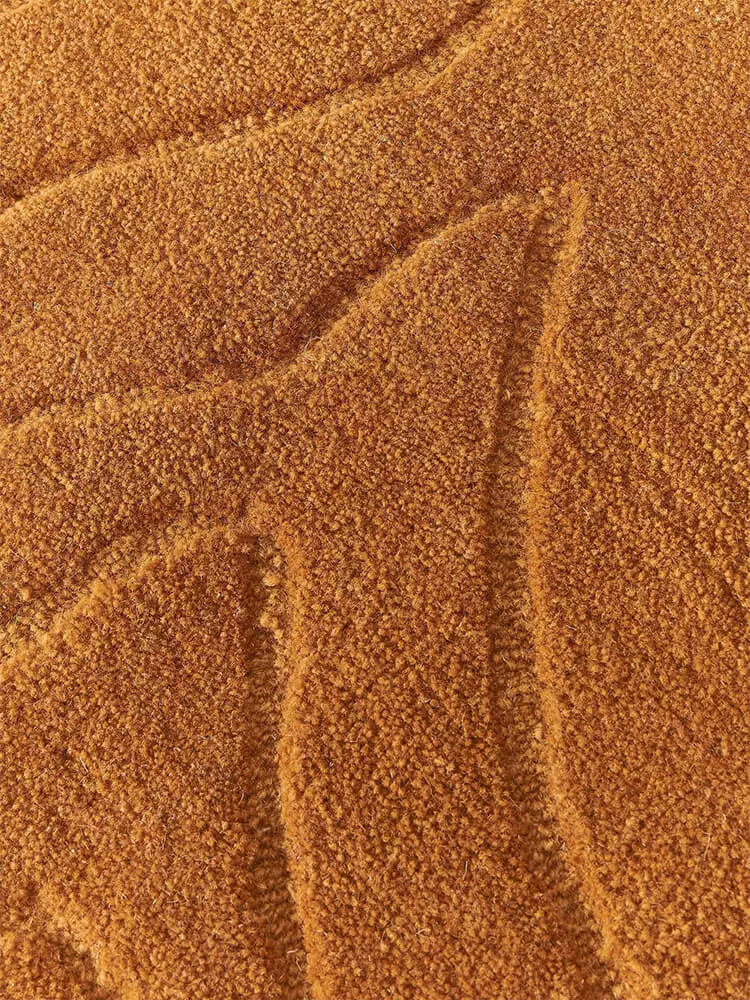 Awave Round Neutral Rug