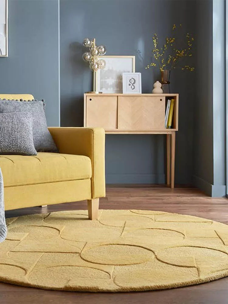 Dynam bright tufted rug