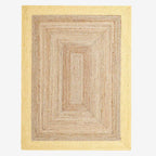 Handwoven Braided Jute Rug