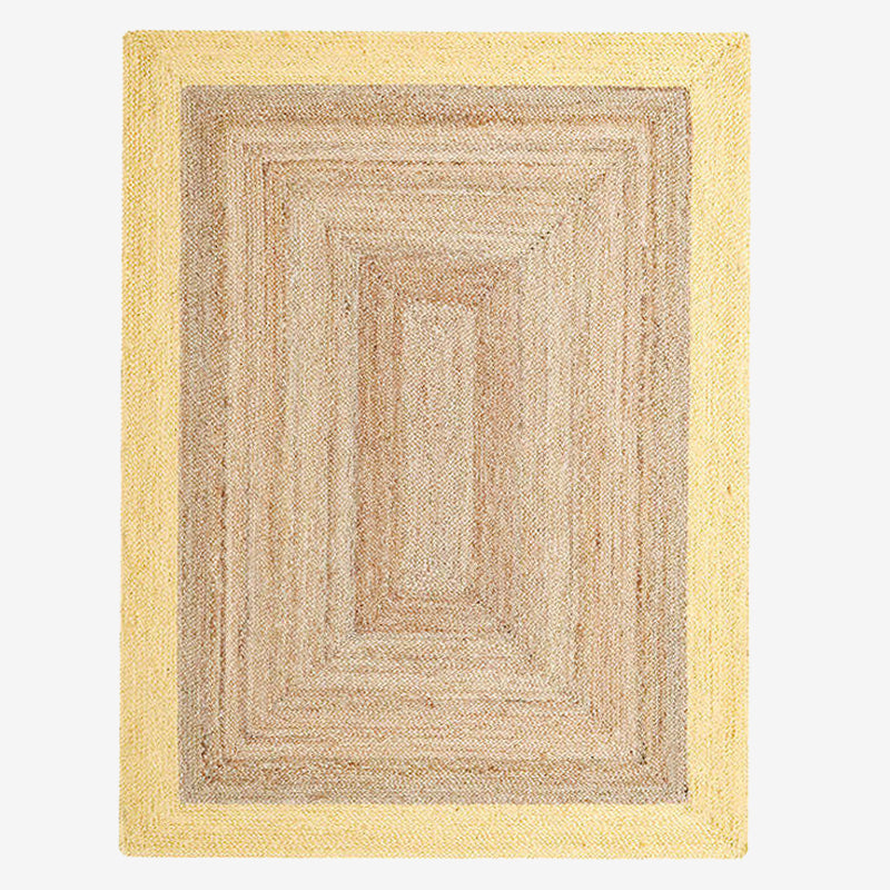 Handwoven Braided Jute Rug