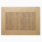 Hand Woven Jute Rug Rectangle - Houseoon