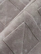 Lavish geometric area rug