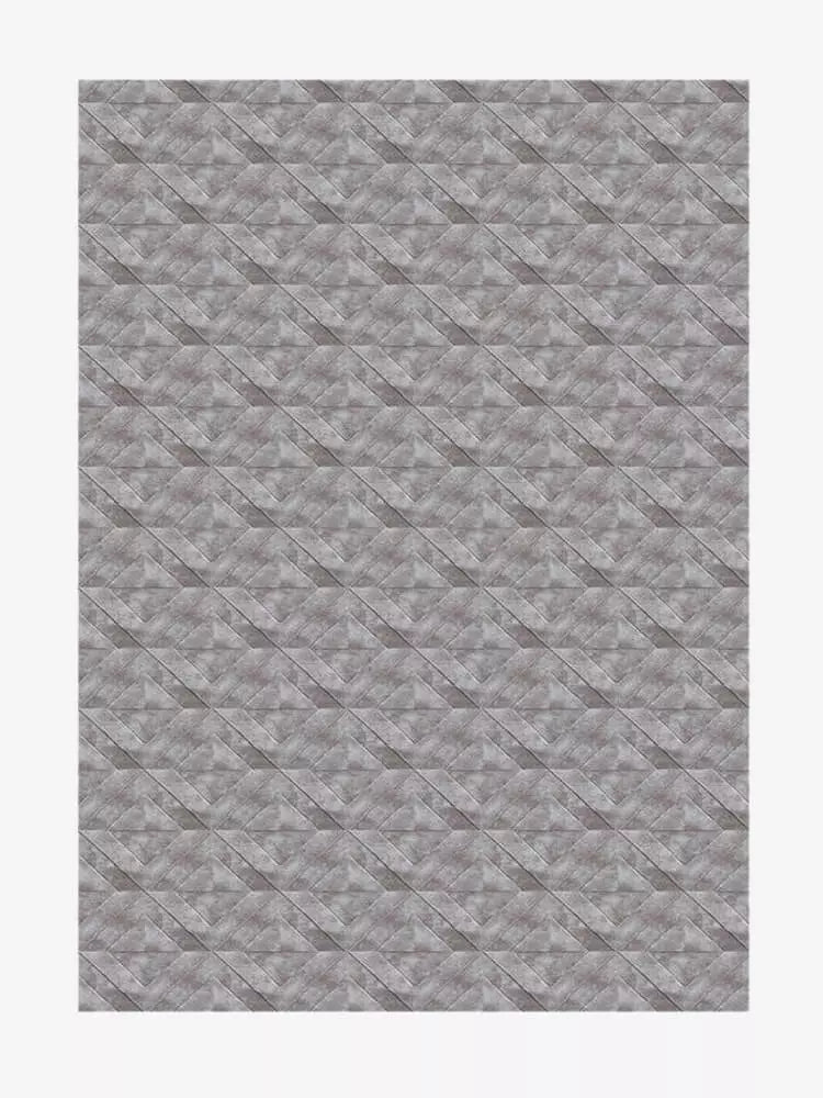 Lavish geometric area rug