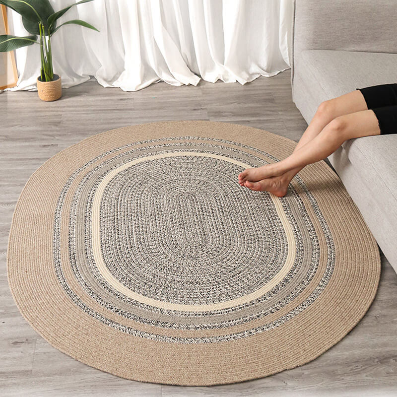 Handmade Reversiblel wool Rug - Houseoon