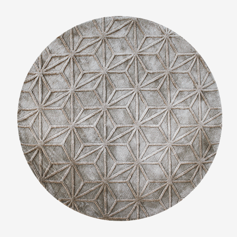 Handmade Round Rug - Houseoon