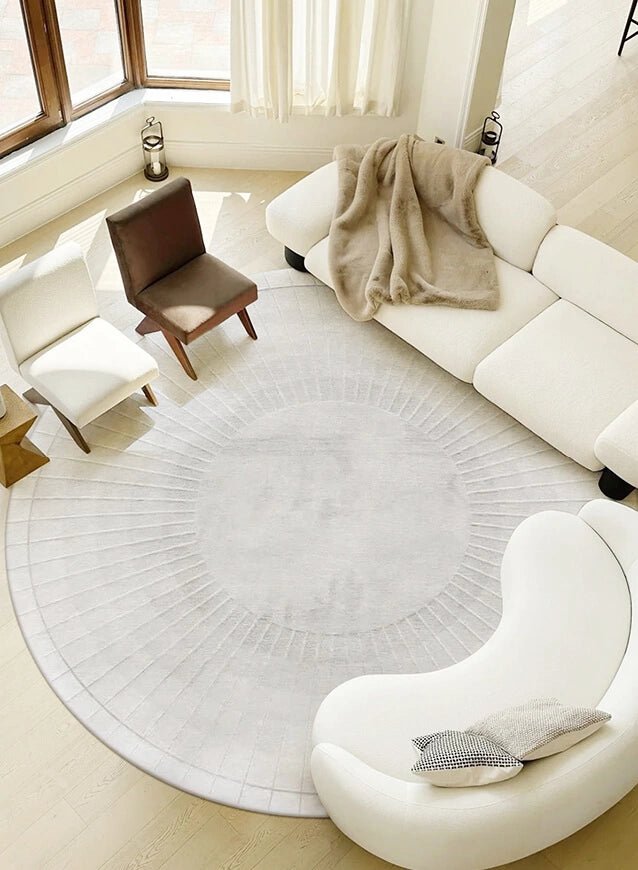 Handmade Round Rug - Houseoon