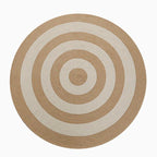Handmade Stripe Jute Rug - Houseoon