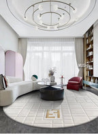 Handmade Tufted Round Rug - Houseoon