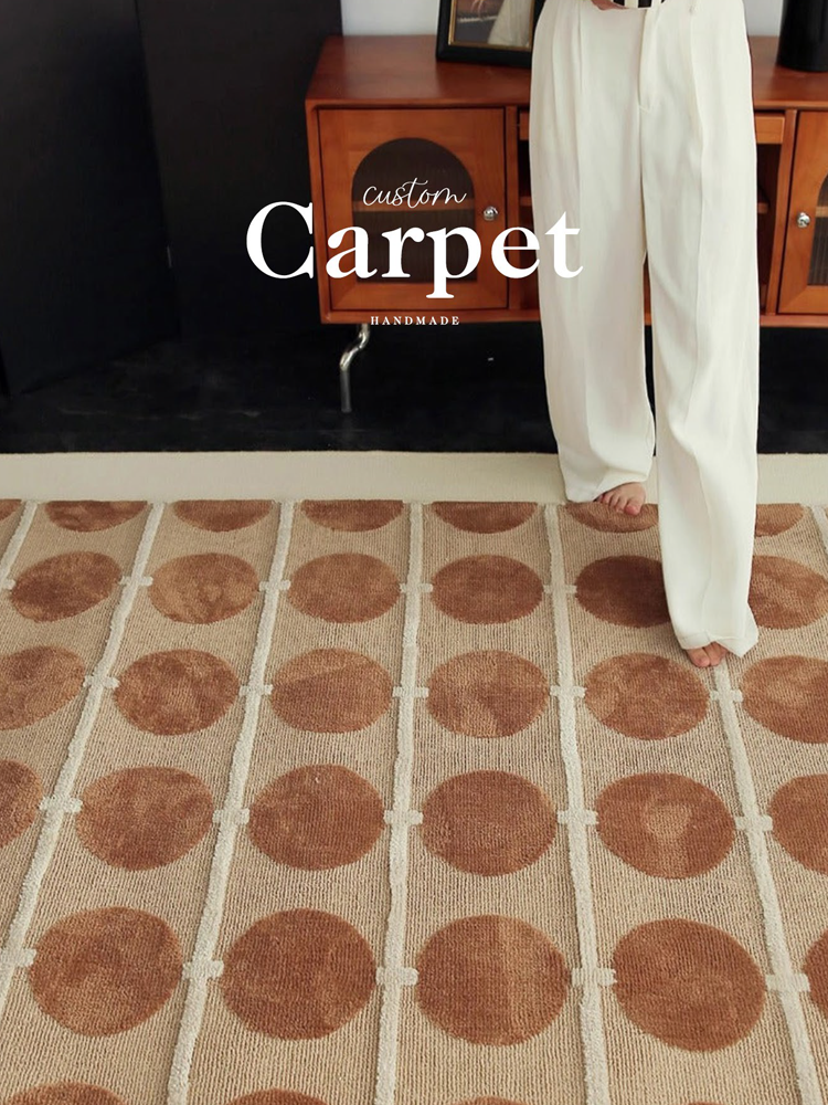 Boincs Round Pattern Area Rug Secondary image