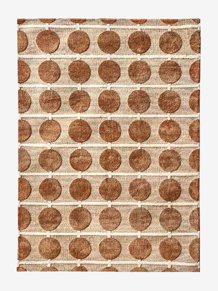 Boincs Round Pattern Area Rug