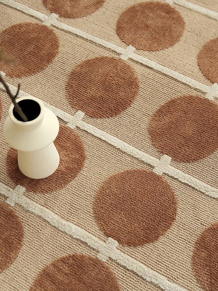 Boincs Round Pattern Area Rug