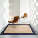 Handwoven Braided Jute Rug - Houseoon