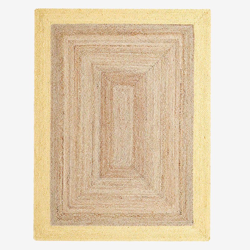 Handwoven Braided Jute Rug - Houseoon