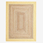 Handwoven Braided Jute Rug - Houseoon