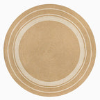 Jute Braided Border Rug