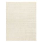 Bamboo fiber modern area rug