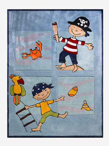 Cartoon art rug