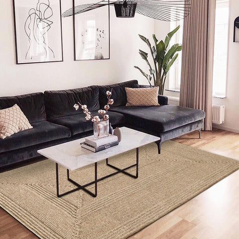 Wool Braided Rug Rectangle