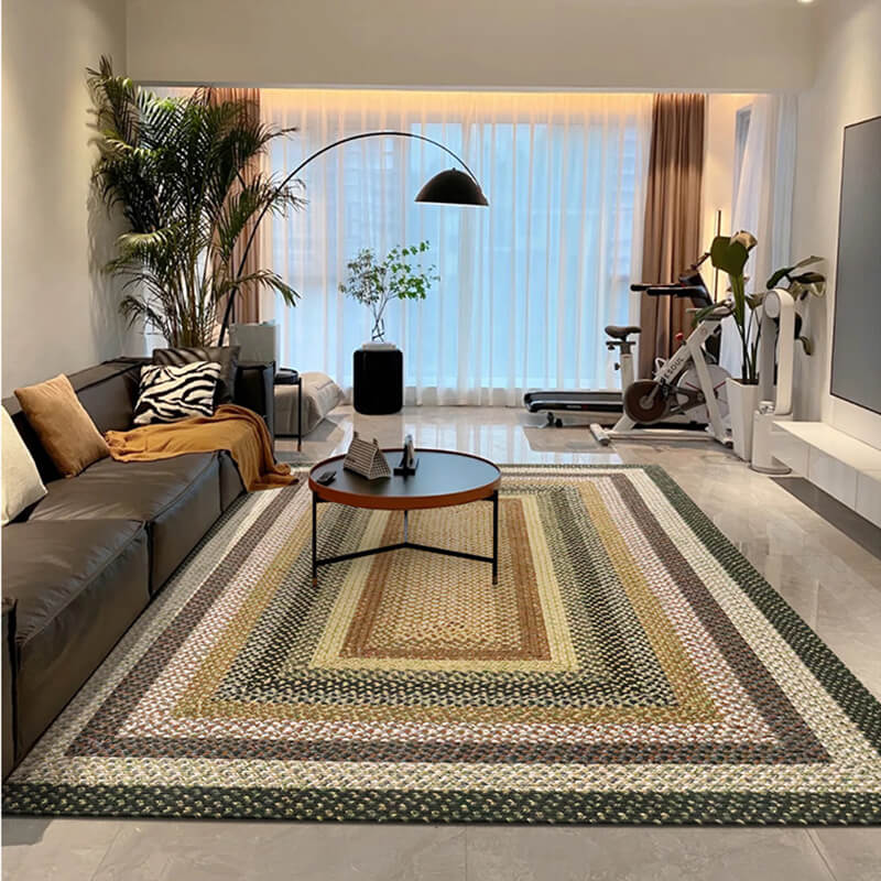 Houseoon Area Braided Rugs - Houseoon