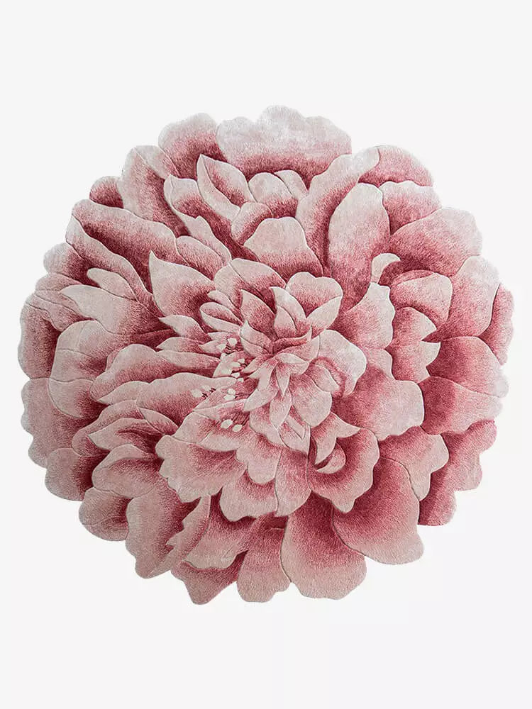 MIchelle flower shaped rug Main image
