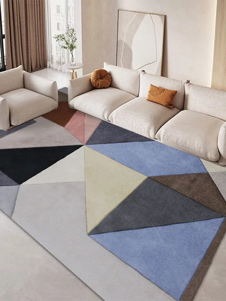 Brism colorful geometric rug