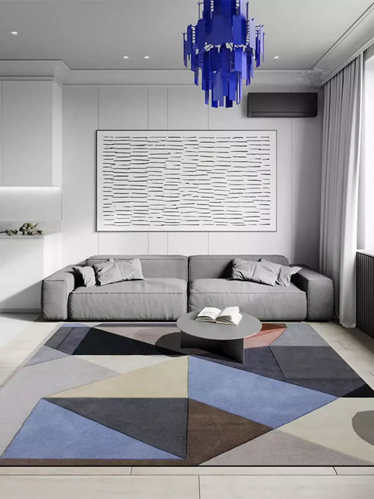 Brism colorful geometric rug