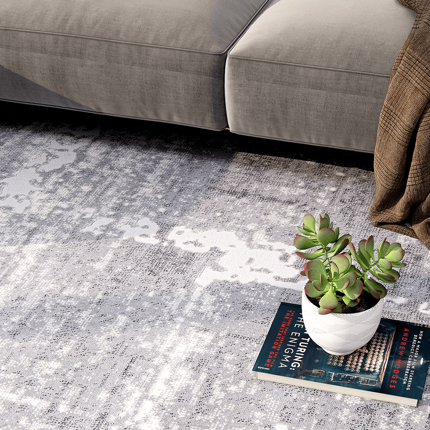modern Washable Area Rugs