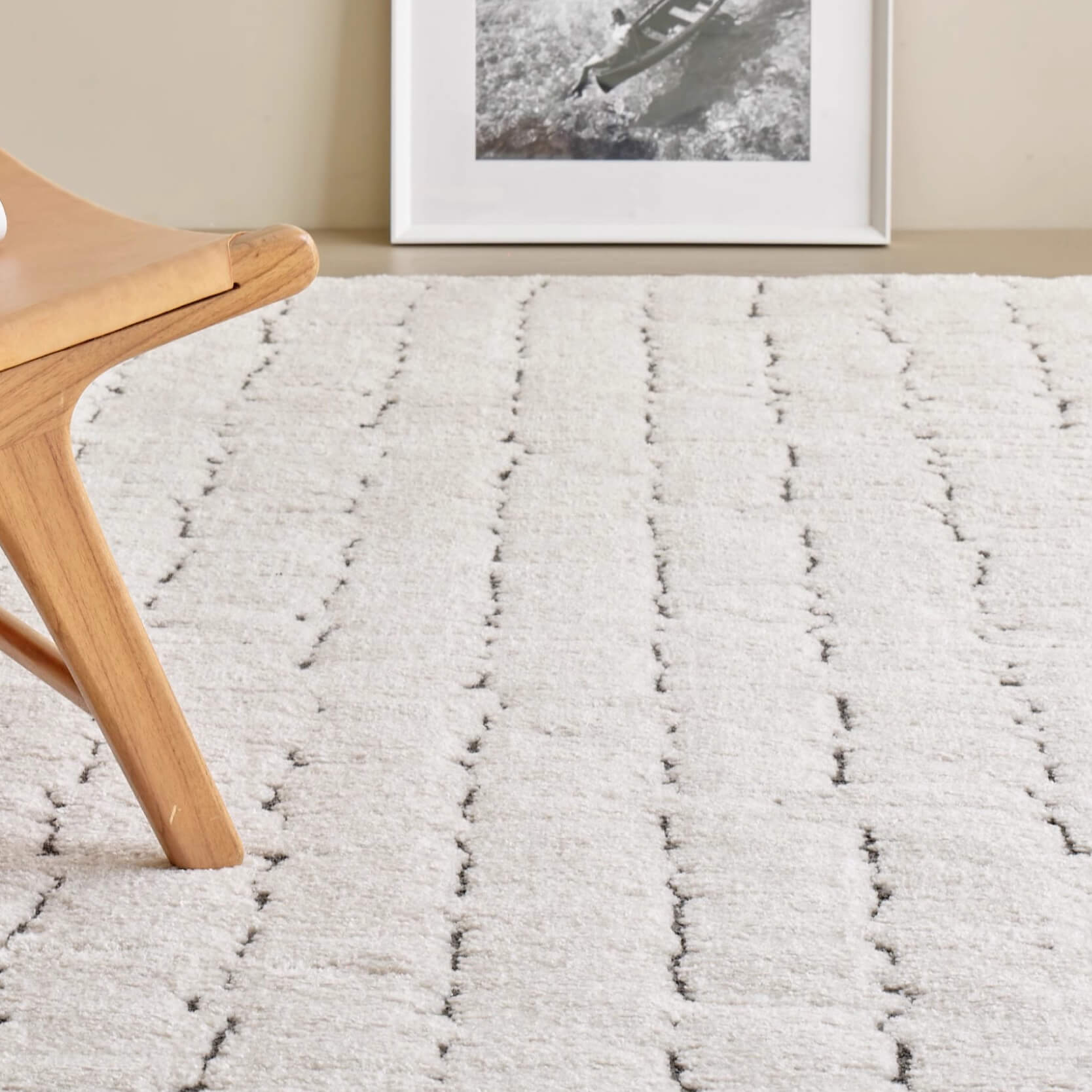 Modern Ombre Tonal Chic Design Rug