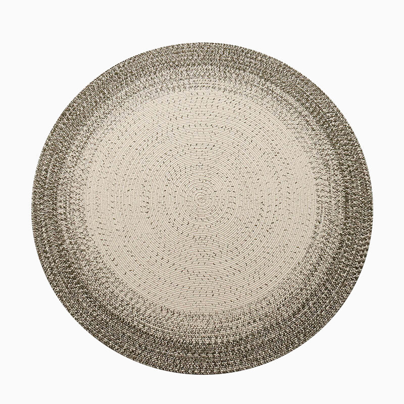 Polypropylene round Braided Area Rugs
