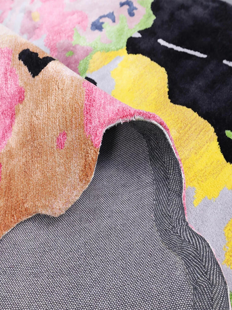 Renaiss irregular shaped rugs