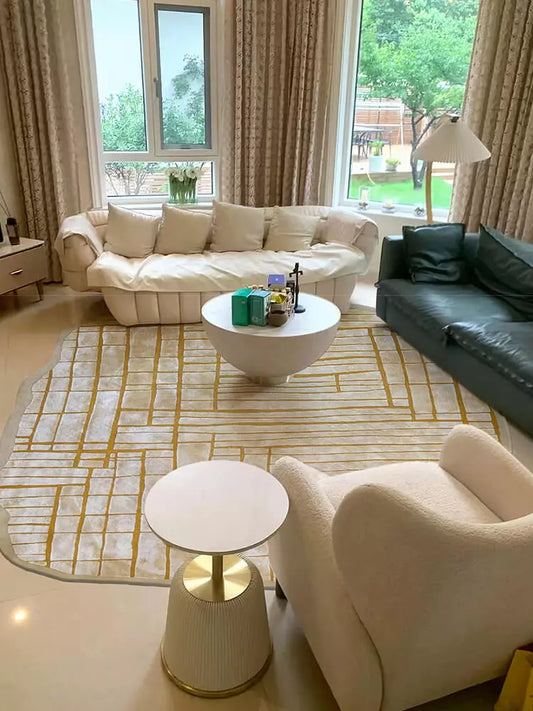 Marilyn abstract shape rug